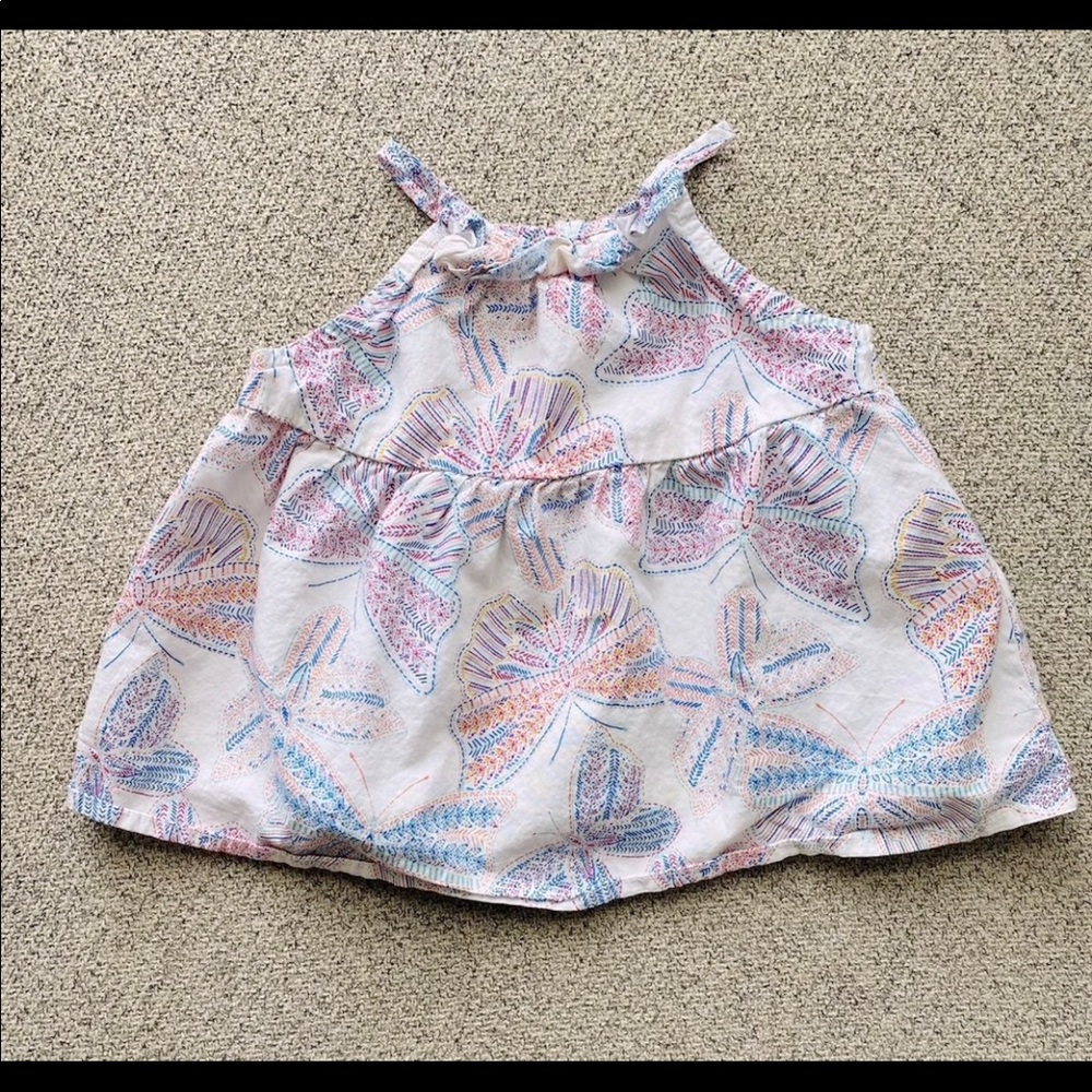 Summer butterfly top